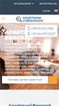 Mobile Screenshot of apartmani-u-beogradu.com